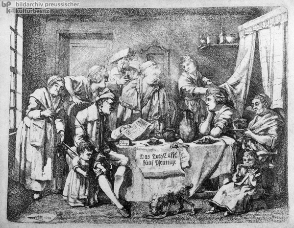 Die Kaffeesteuer (1784)